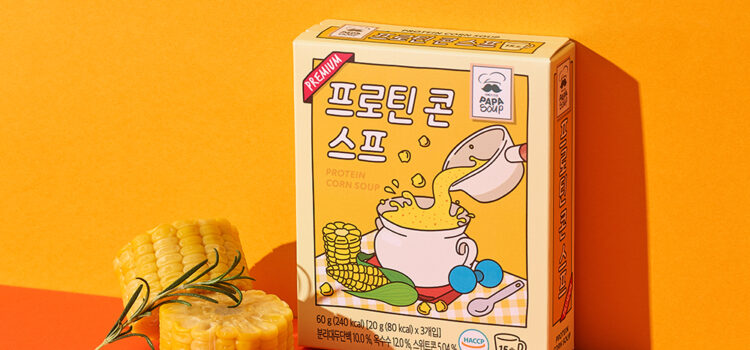 [제품 소개] 파파스프 프로틴 콘 스프